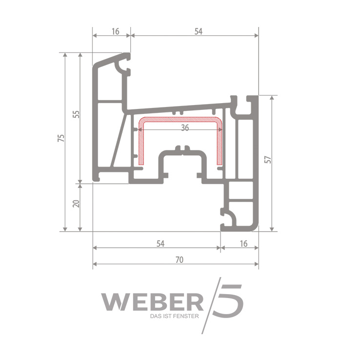 Створка оконная 5-ти камерная в Кокшетау