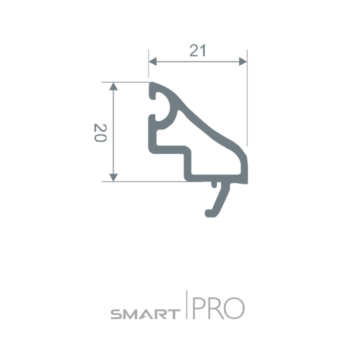 Штапик универсальный 20 мм в Кокшетау
