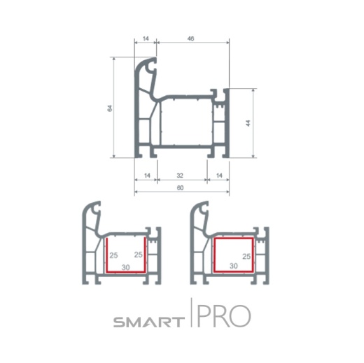 Рама 4-х камерная в Кокшетау