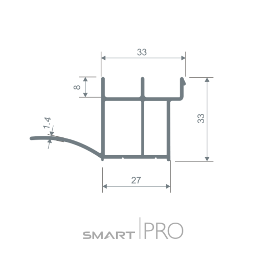 Подставочный профиль в Кокшетау