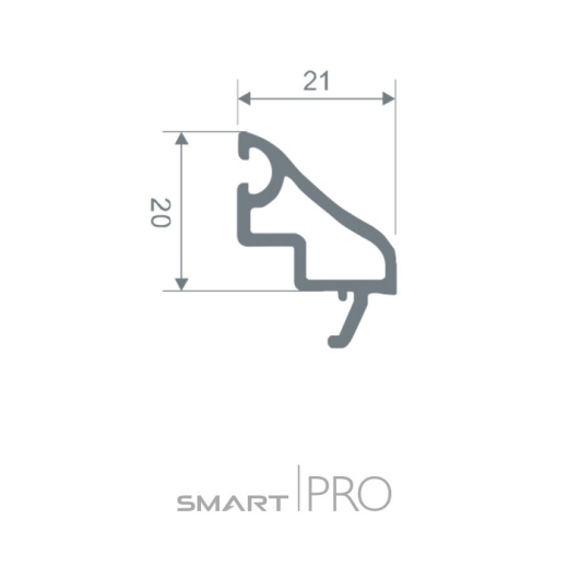 Штапик универсальный 20 мм в Кокшетау