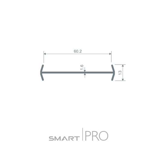 Соединительный профиль (нащельник) (60) в Кокшетау